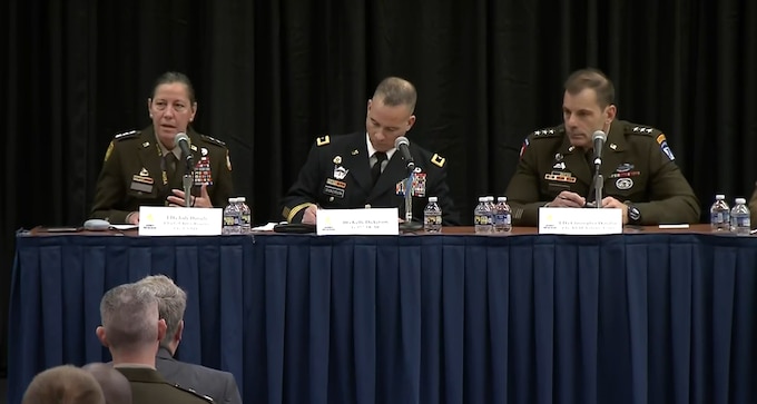 At the Association of the United States Army's annual meeting this month, Lt. Gen. Jody J. Daniels, chief of Army Reserve and commanding general, U.S. Army Reserve, led a discussion with a panel of military and civilian leaders on the importance of integrating civilian skills into the future fight.