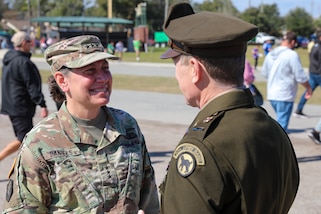 Chief of Army Reserve at NFL Pro Bowl