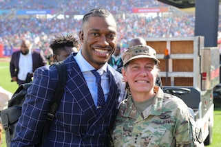 Chief of Army Reserve at NFL Pro Bowl