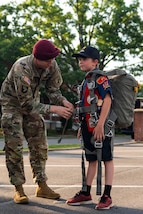 U.S. Army Reserve chief hosts Twilight Tattoo performance