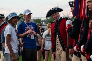 U.S. Army Reserve chief hosts Twilight Tattoo performance